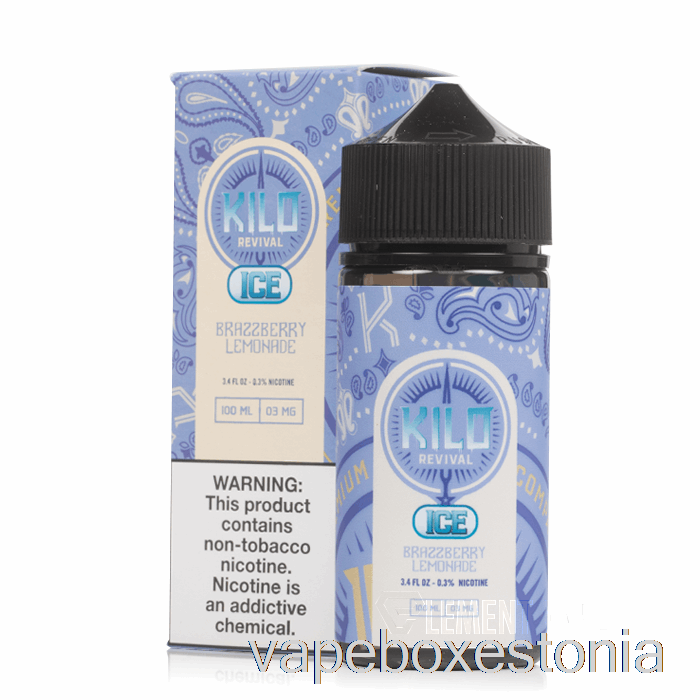 Vape Box Estonia Jää Brazzberry Limonaad - Kilo Revival - 100ml 0mg